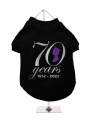 ''Queens Jubilee: 70 Years'' Dog T-Shirt