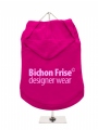 ''Bichon Frise Designer Wear'' Dog Hoodie