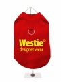 ''Westie Designer Wear'' Harness T-Shirt