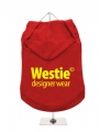 ''Westie Designer Wear'' Dog Hoodie