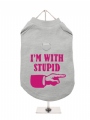 ''Im With Stupid'' Harness T-Shirt