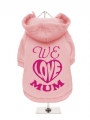 ''Mothers Day: We Love Mum'' Dog Sweatshirt
