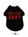 Dog T-shirt